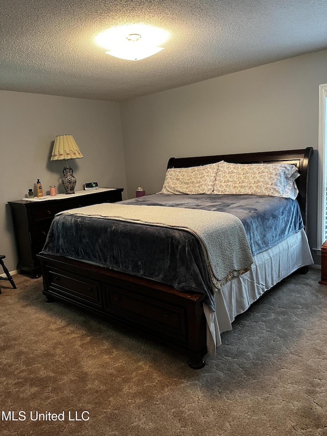 11423 High Rd, Hernando, MS 38632 - bedroom with carpet and a textured ceiling