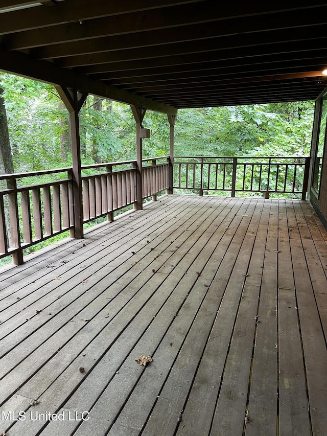 11423 High Rd, Hernando, MS 38632 - view of wooden terrace