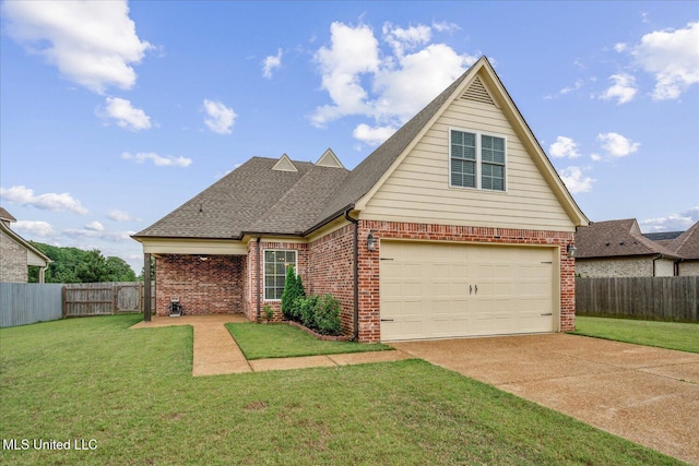 4943 W Margarette Cir, Olive Branch, MS 38654 - traditional-style house with brick siding, driveway, and a shingled roof