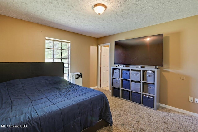5530 Spencer Dr, Jackson, MS 39212 - bedroom with carpet, a textured ceiling, and baseboards