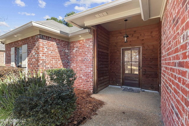 view of property entrance