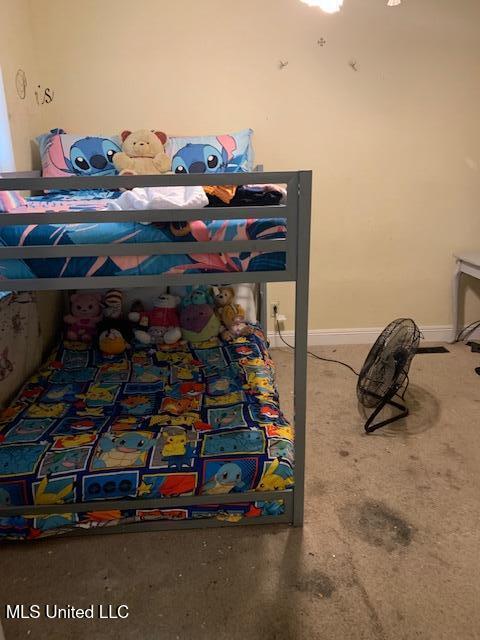 1509 Eastwood Rd, Natchez, MS 39120 - unfurnished bedroom featuring carpet flooring and baseboards
