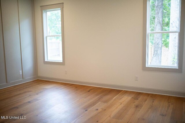 256 Arbor Trl, Brandon, MS 39047 - unfurnished room featuring light wood-style floors and baseboards
