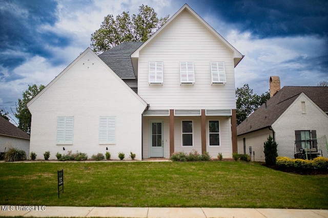 256 Arbor Trl, Brandon, MS 39047 - view of front of property with a front yard