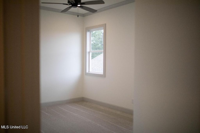 256 Arbor Trl, Brandon, MS 39047 - unfurnished room featuring ceiling fan, carpet flooring, and baseboards