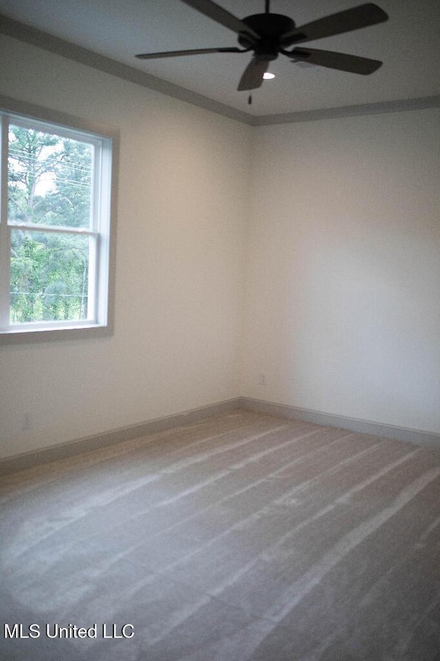 256 Arbor Trl, Brandon, MS 39047 - unfurnished room featuring ceiling fan and baseboards