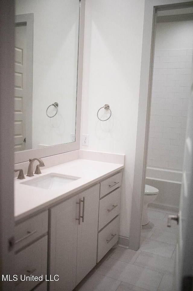 256 Arbor Trl, Brandon, MS 39047 - bathroom with vanity and toilet