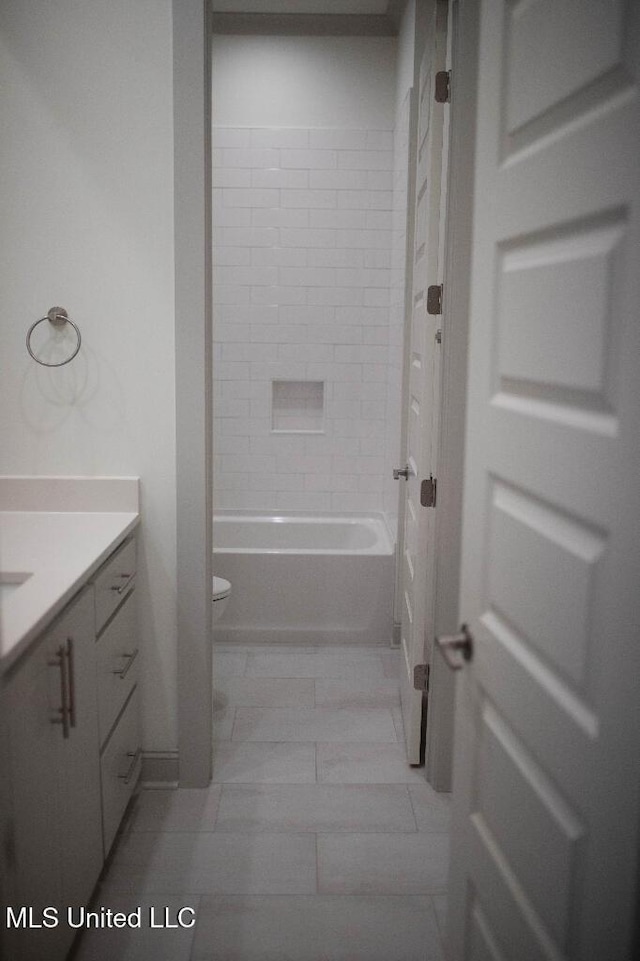256 Arbor Trl, Brandon, MS 39047 - full bath with vanity and toilet