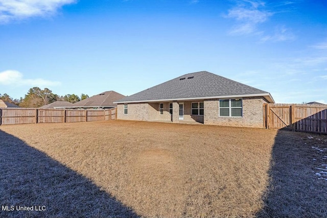 view of back of house