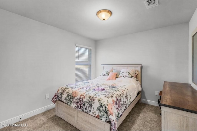 bedroom featuring carpet floors