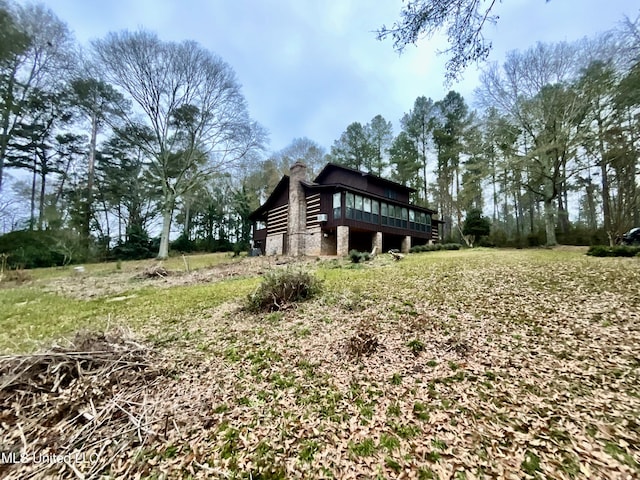 view of property exterior