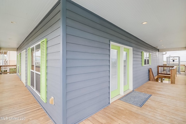 4013 Haiti St, Bay Saint Louis, MS 39520 - wooden terrace with a porch