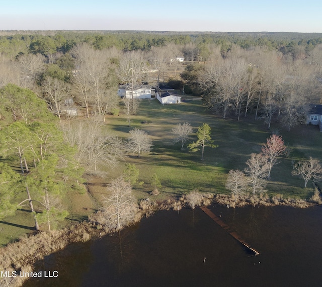 drone / aerial view featuring a rural view