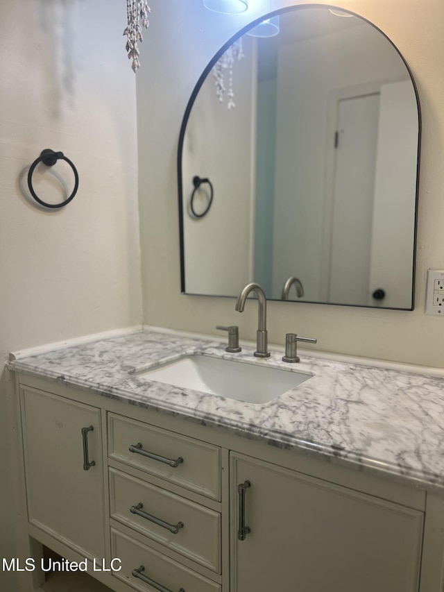 850 Friendship Rd, Ashland, MS 38603 - bathroom with vanity