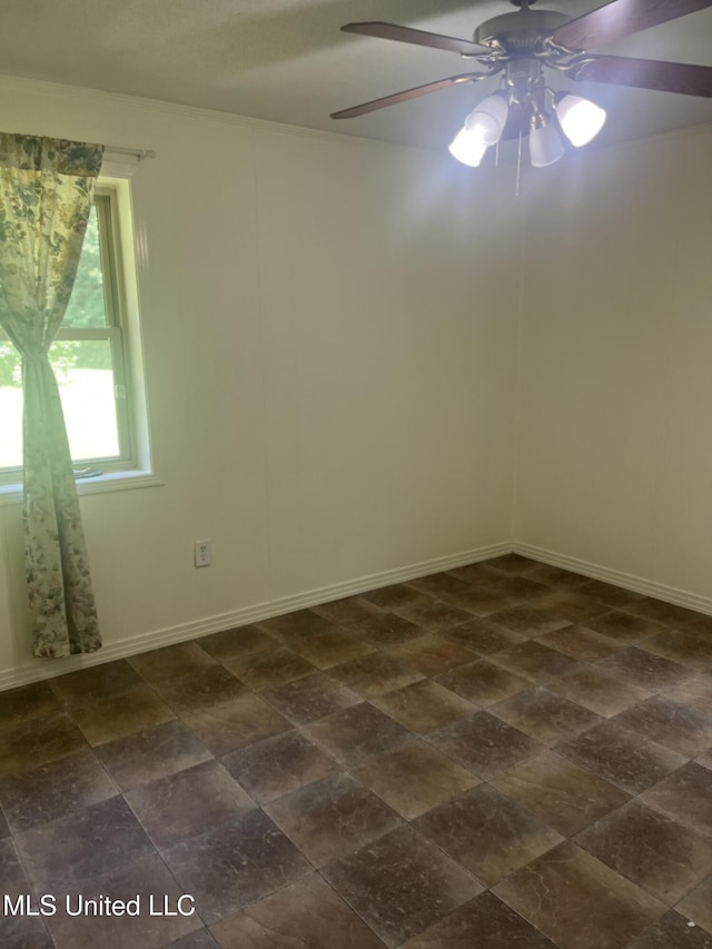 850 Friendship Rd, Ashland, MS 38603 - unfurnished room with a ceiling fan
