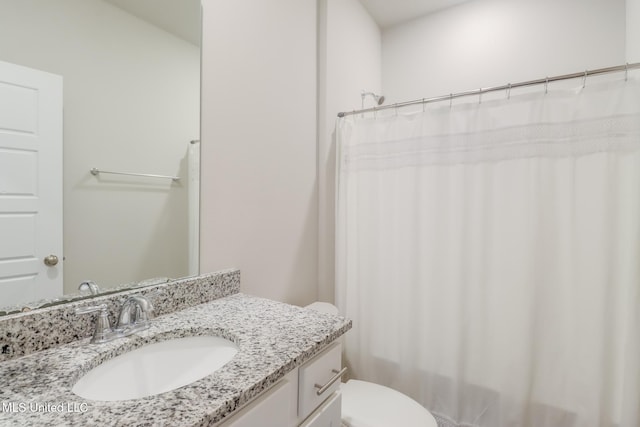 11625 Talla Dr, Ocean Springs, MS 39564 - bathroom with vanity and a shower with shower curtain