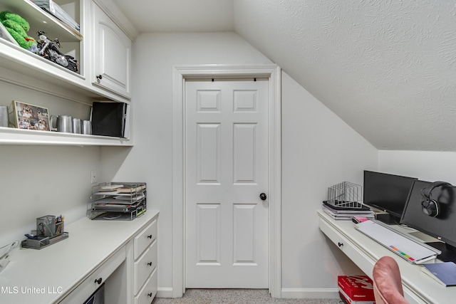 708 Oak Trl, Canton, MS 39046 - office with lofted ceiling and baseboards