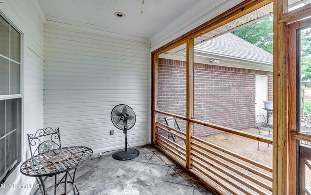 708 Oak Trl, Canton, MS 39046 - view of unfurnished sunroom