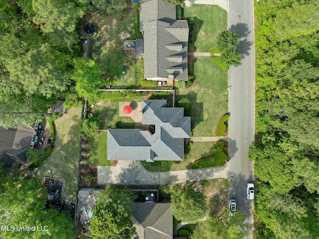 drone / aerial view