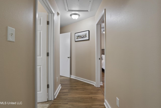 5297 Tuxachanie Dr, Biloxi, MS 39532 - hall featuring wood finished floors and baseboards