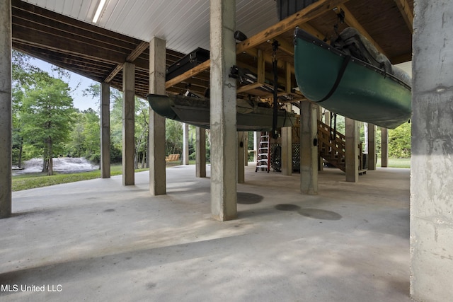 5297 Tuxachanie Dr, Biloxi, MS 39532 - view of patio featuring stairway