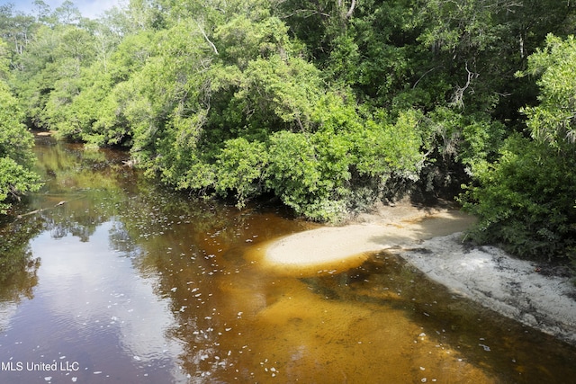 5297 Tuxachanie Dr, Biloxi, MS 39532 - water view with a forest