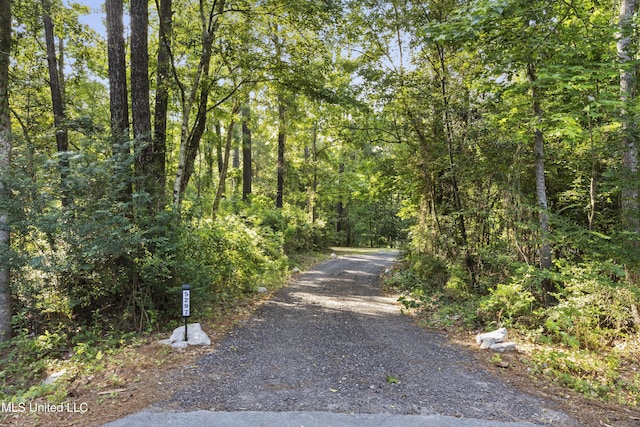 5297 Tuxachanie Dr, Biloxi, MS 39532 - view of road featuring a view of trees