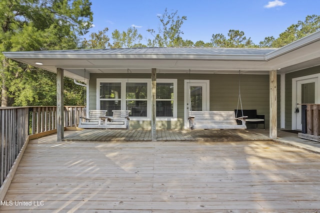 5297 Tuxachanie Dr, Biloxi, MS 39532 - view of deck