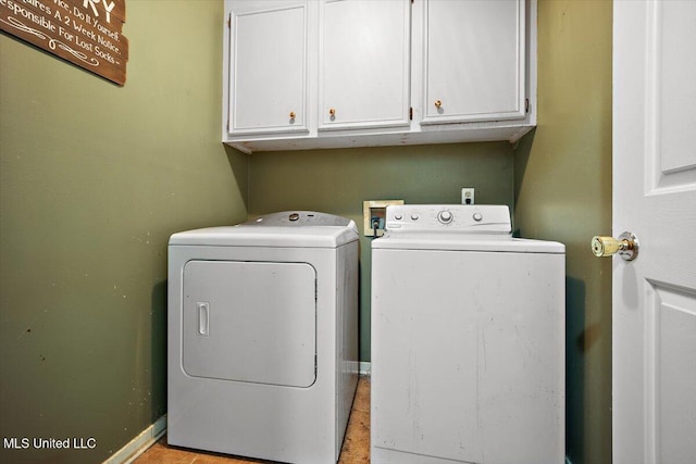 505 Golden Eagle Dr, Byram, MS 39272 - laundry room featuring separate washer and dryer and cabinet space