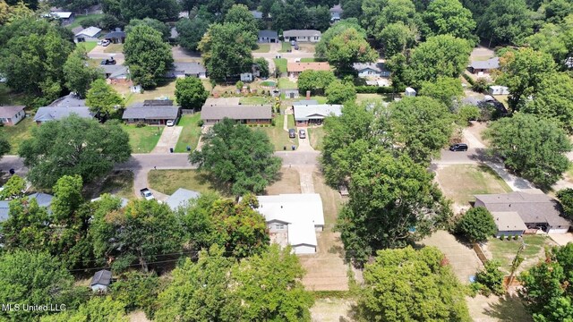 111 Thomas St, Cleveland, MS 38732 - drone / aerial view featuring a residential view
