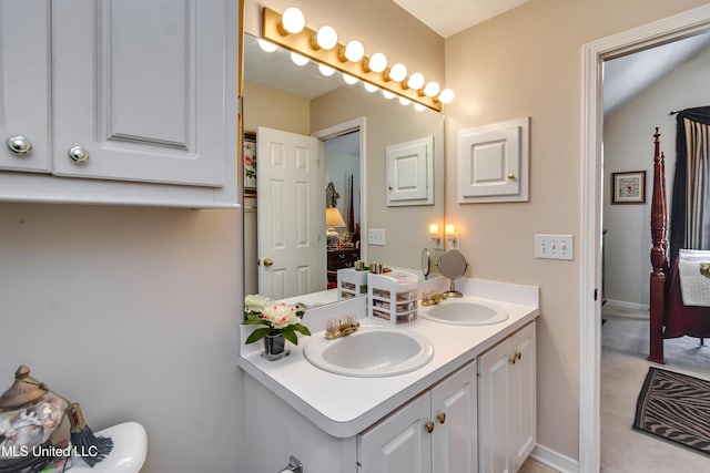 814 Lynwood Ln, Pearl, MS 39208 - bathroom with double vanity