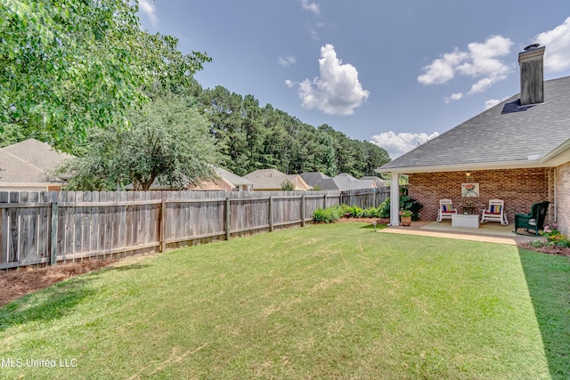 814 Lynwood Ln, Pearl, MS 39208 - view of yard featuring a patio
