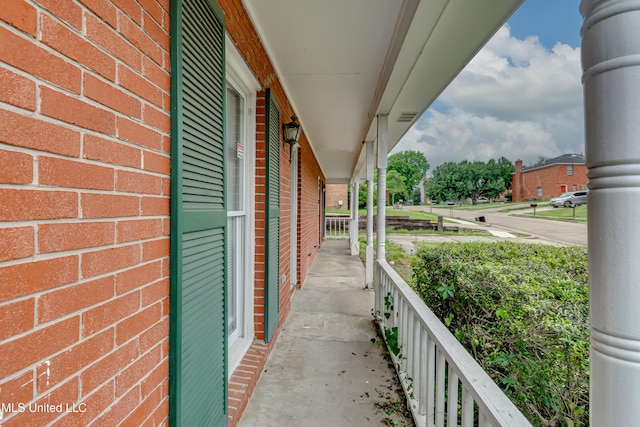 735 Wicklow Pl Unit A, Ridgeland, MS 39157 - balcony featuring covered porch