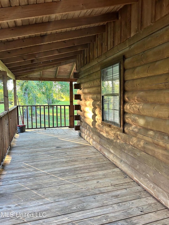 31019 N 19th Hwy, West, MS 39192 - view of wooden deck