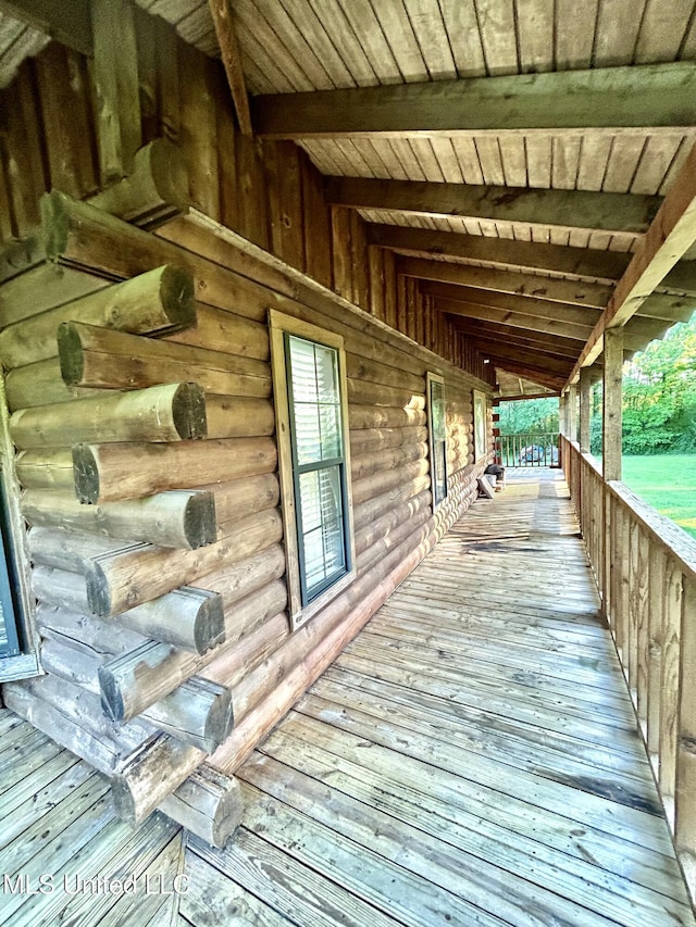 31019 N 19th Hwy, West, MS 39192 - view of wooden deck