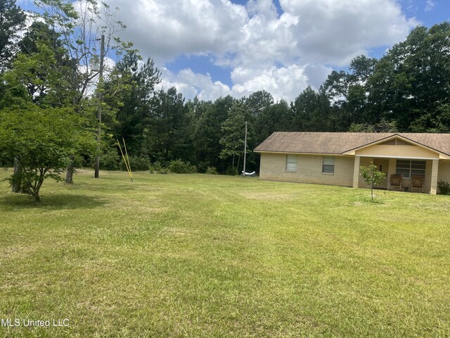23601 Hinton Rd, Lucedale, MS 39452 - view of grassy yard