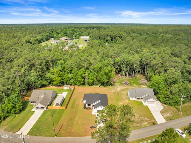 13379 Wash Fayard Rd, Biloxi, MS 39532 - bird's eye view of a forest