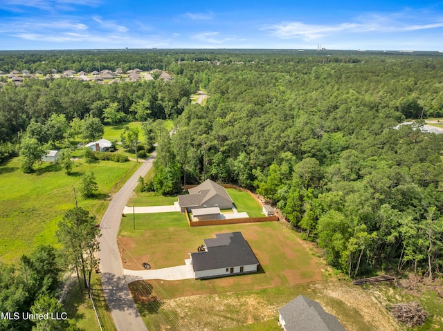 13379 Wash Fayard Rd, Biloxi, MS 39532 - bird's eye view of a forest