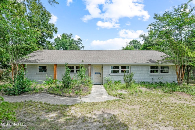 view of ranch-style house