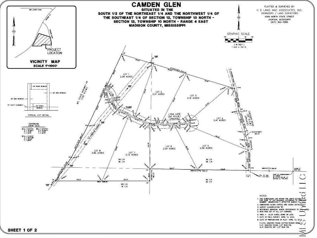 103 Lydia Ln, Canton MS, 39046 land for sale