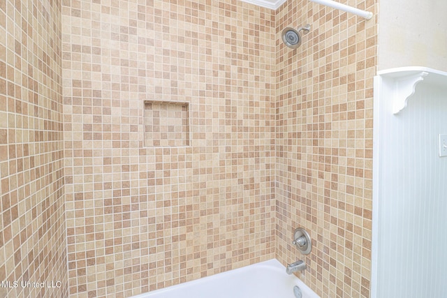 206 Oak Park Dr, Pearl, MS 39208 - bathroom with bathtub / shower combination