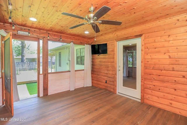 206 Oak Park Dr, Pearl, MS 39208 - view of unfurnished sunroom