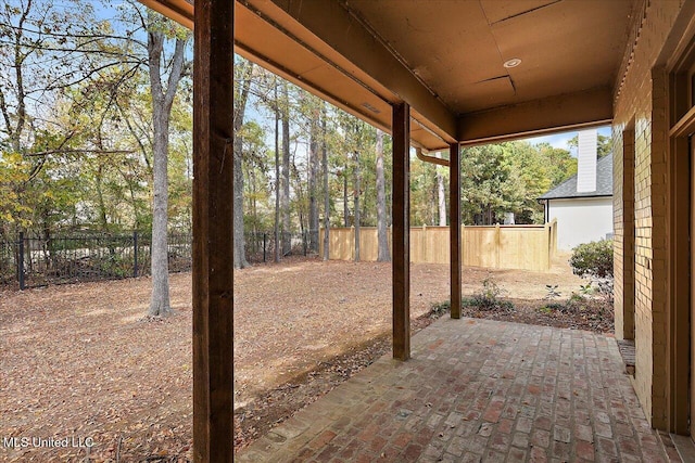 view of patio / terrace