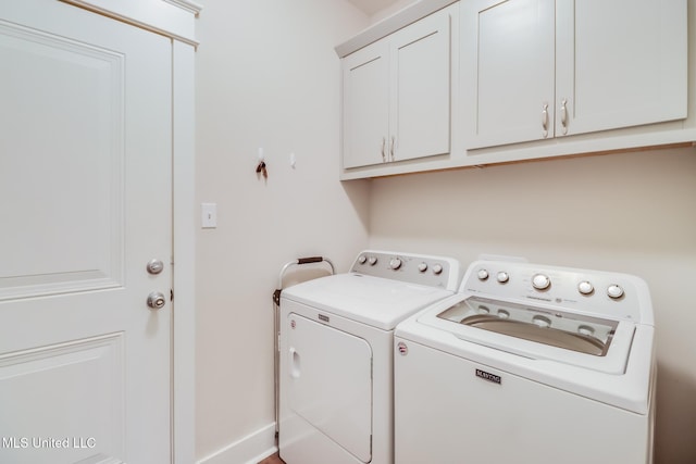 508 Dynsmore Pl, Long Beach, MS 39560 - washroom with washer and clothes dryer and cabinet space