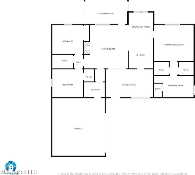 508 Dynsmore Pl, Long Beach, MS 39560 - view of property floor plan