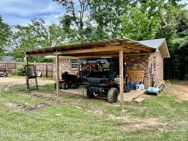 309 College St, Carthage, MS 39051 - view of car parking