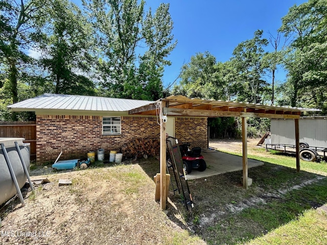 309 College St, Carthage, MS 39051 - exterior space featuring fence