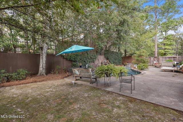 view of patio / terrace