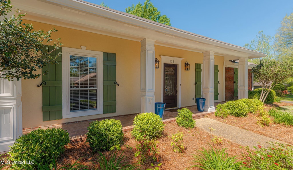 view of entrance to property