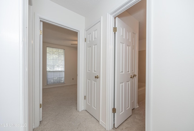 108 Water Oaks Cv, Ocean Springs, MS 39564 - corridor with light carpet